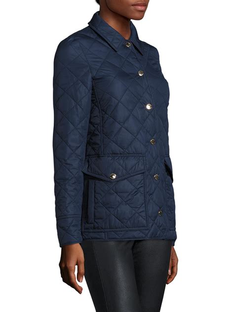 burberry quilted snap jacket|burberry cashmere cape jacket.